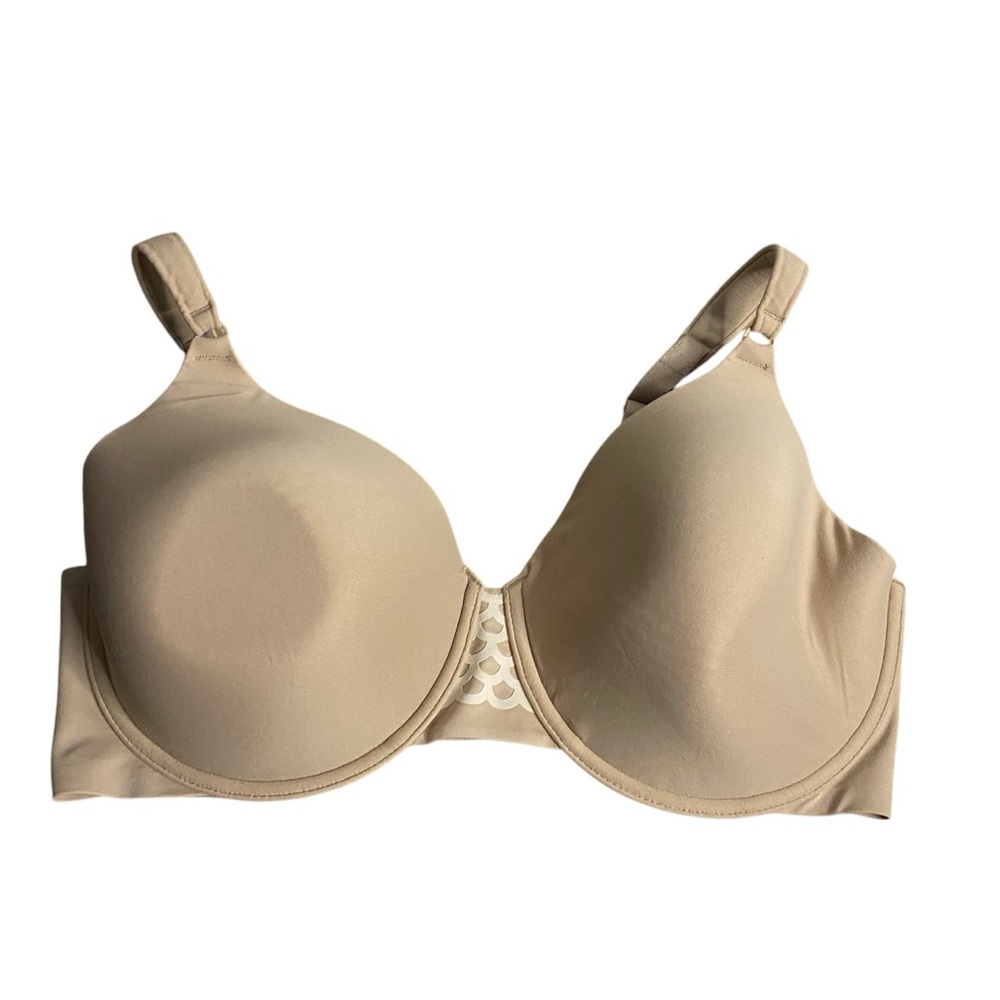 Olga Women's To a Tee Tan Full-Coverage Underwire Contour T-Shirt Bra - Picture 2 of 6